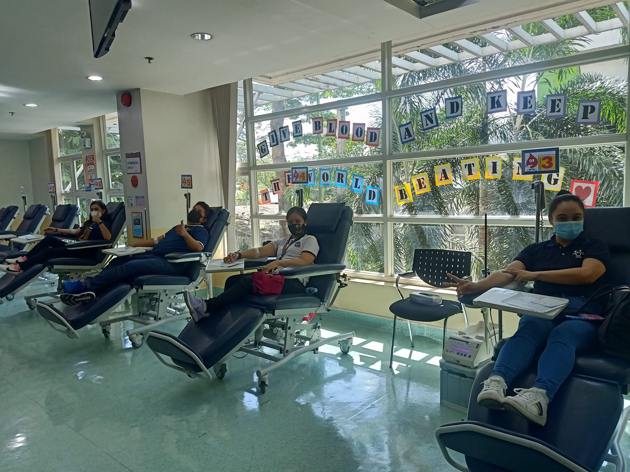 NU ComEx – Be a hero! Donate blood and save lives! | National University