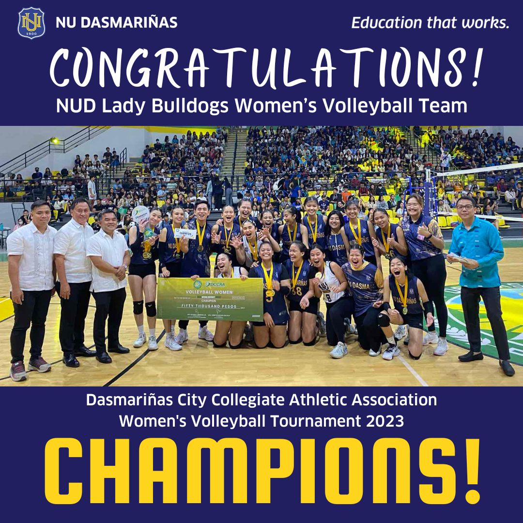 NUD Lady Bulldogs Wins The DCCAA Women’s Volleyball Tournament ...